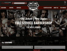 Tablet Screenshot of floydsbarbershop.com